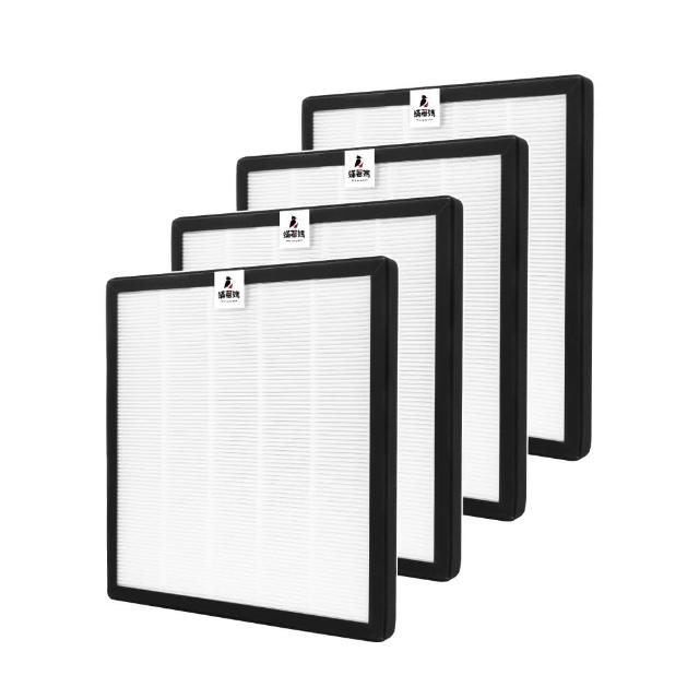 【蟎著媽】複合式濾網4入(適用 SHARP夏普 寶寶機 蚊取機 空氣清淨機 FU-H30T-W FU-HM30T-B FU-L30T-W)