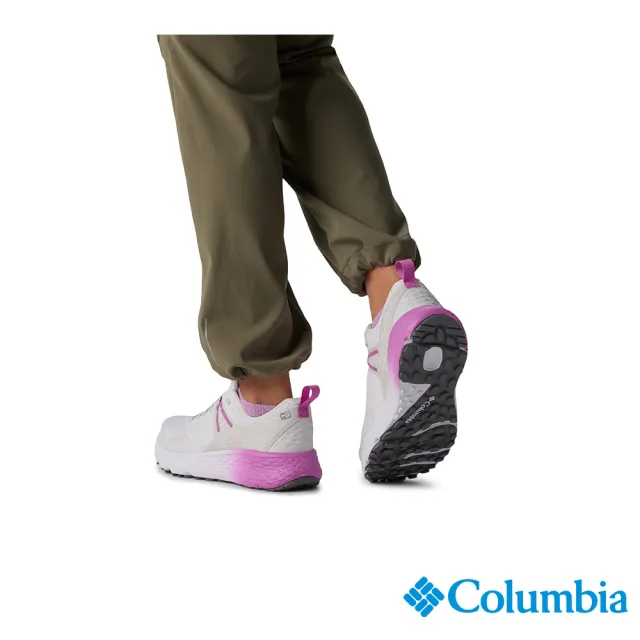 【Columbia 哥倫比亞官方旗艦】女款-KONOS™ OutDry防水極彈健走鞋-白色(UBL03780WT/IS)