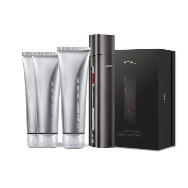 【AMIRO】時光機拉提美容儀 R1 PRO-贈專用凝膠1條 + 保濕柔嫩精華凝膠 2入(超值組 情人節禮物 聖誕)
