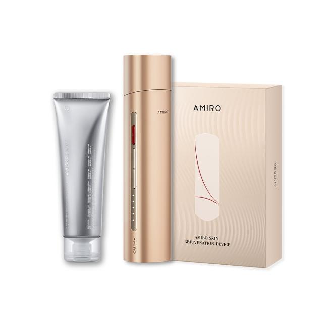 【AMIRO】時光機拉提美容儀 R3 TURBO - 流沙金『贈專用凝膠1條』(修復細紋 眼周特護 雕塑V臉 情人節禮物)