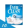 【EverClean 藍鑽】強效凝結除臭貓砂10L(歐規)