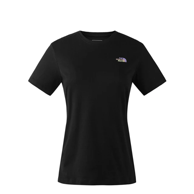 The North Face TNF 北臉 短袖上衣 吸濕排汗 W CLIMB MOUNTAIN SS TEE - AP 女 黑色(NF0A88H1JK3)