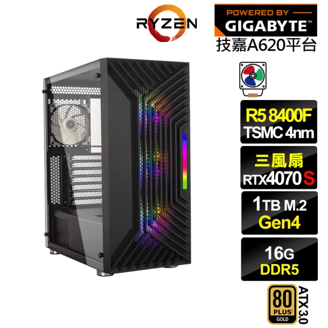 技嘉平台 R5六核RTX 4070 SUPER{異特龍GL2