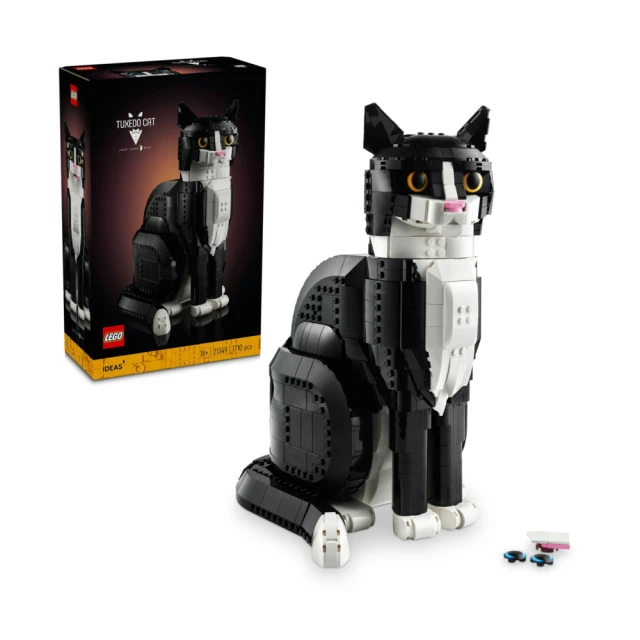 LEGO 樂高LEGO 樂高 Ideas 21349 賓士貓(動物模型 居家擺設 禮物 DIY積木)
