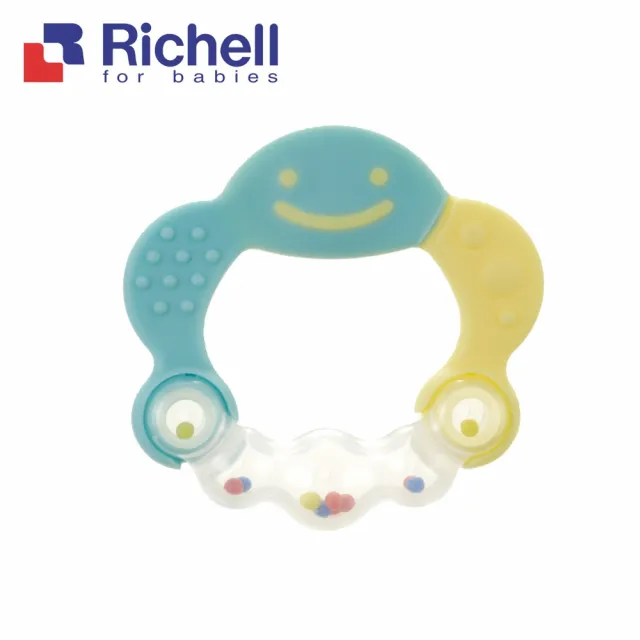 【Richell 利其爾】官方授權_ 固齒器系列_盒裝(從口部和手接受刺激)
