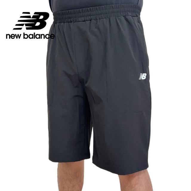 【NEW BALANCE】雙11 NB MIT彈性吸排短褲_5862420189_男性_黑色(亞版 版型正常)