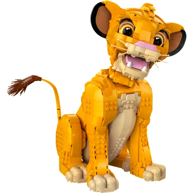 【LEGO 樂高】迪士尼系列 43247 少年獅子王辛巴(Young Simba the Lion King 創意力遊戲 禮物)