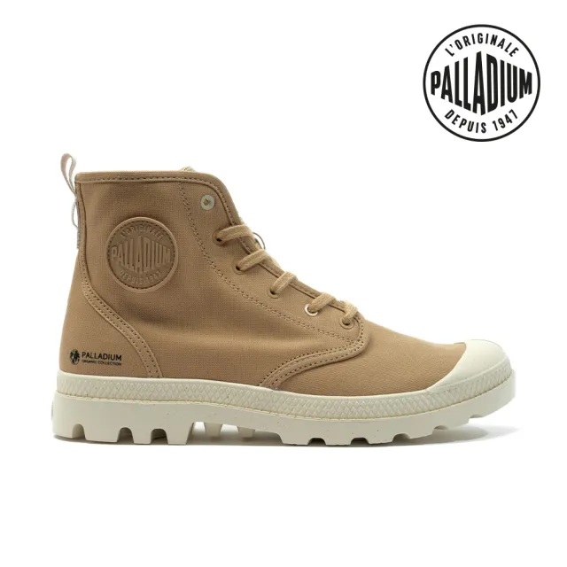 【Palladium】PAMPA HI ZIP ORGANIC拉鍊有機棉靴/休閒鞋-男鞋/女鞋-咖啡(79101-209)