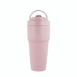 【WOKY 沃廚】二代渾圓杯 鈦陶瓷款770ml-附彈跳&矽膠粗吸管(隨行杯/吸管杯/保溫杯瓶/保冰杯瓶/水壺)