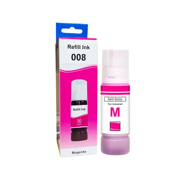 【Ninestar】EPSON 008 紅色 70ml 高印量副廠墨水 T06G350 適用 L15160
