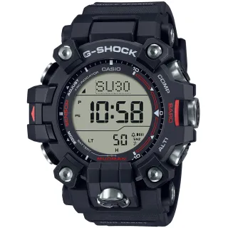 【CASIO 卡西歐】G-SHOCK Master of G-Land 防泥結構太陽能電波電子錶 情人節 禮物(GW-9500-1/速)