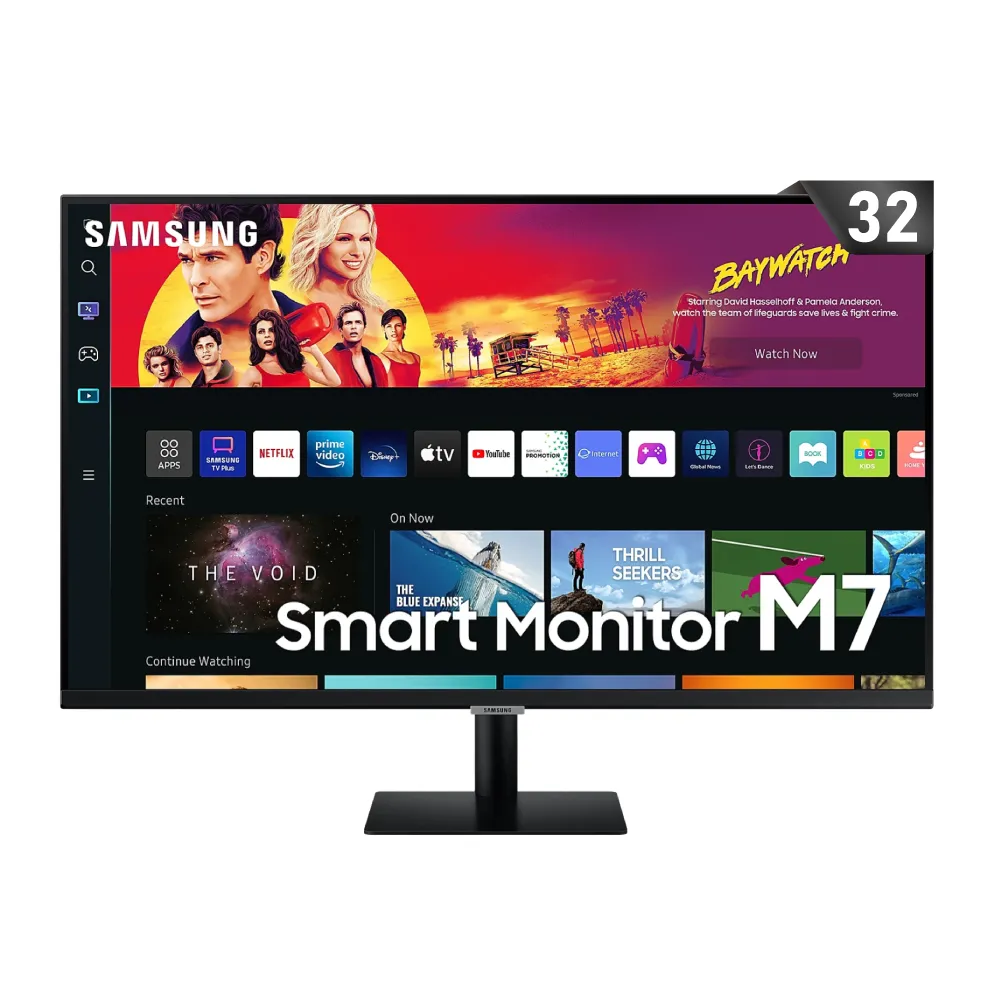 【SAMSUNG 三星】32吋4K  HDR淨藍光智慧聯網螢幕 M7(S32BM702UC)