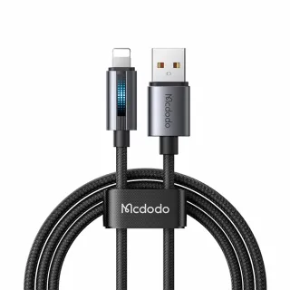 【Mcdodo】麥多多 USB to Lightning 呼吸燈快充充電線(CA-5660)