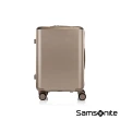 【Samsonite 新秀麗】20吋Evoa Z 拉絲光澤防盜拉鍊PC減震輪行李箱(多色可選)