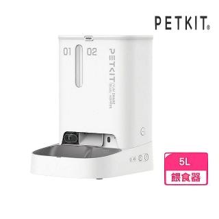 【PETKIT 佩奇】臺灣公司貨｜雙子星智慧寵物餵食器（攝影版）5L(自動餵食器)