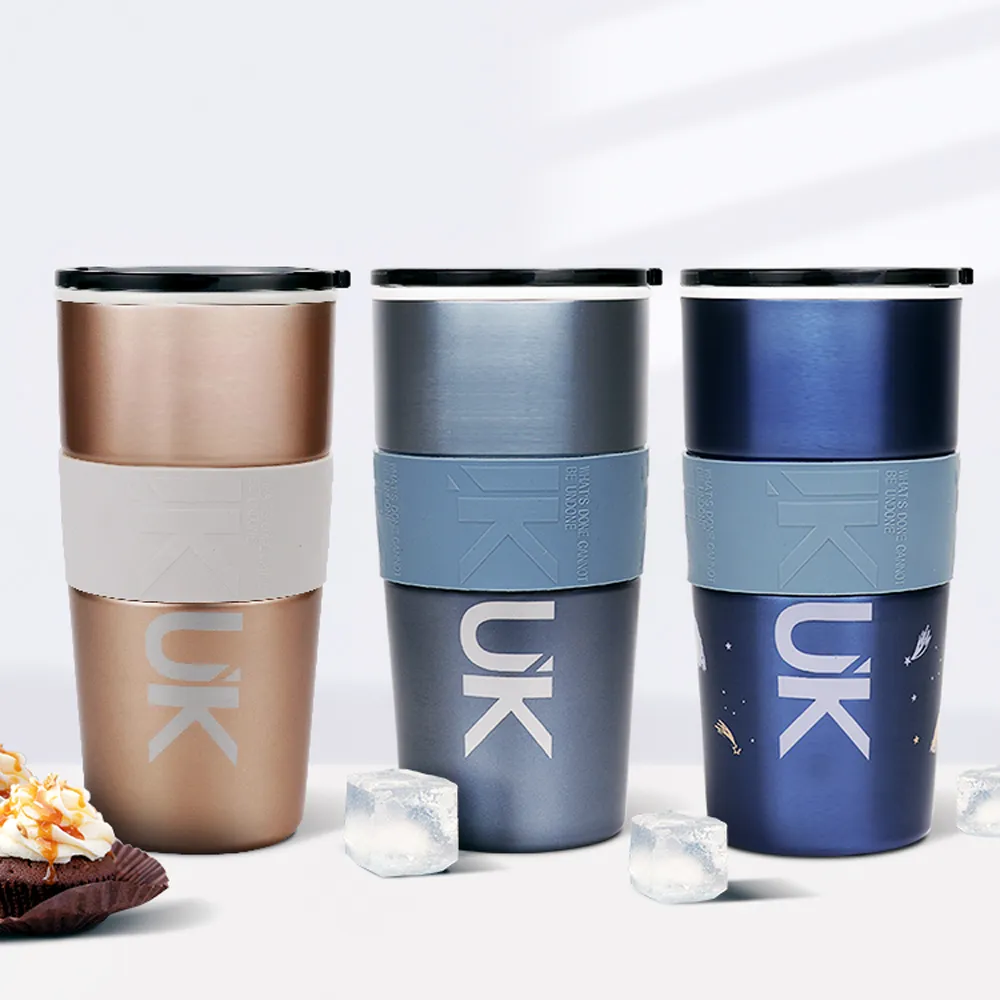 【IKUK 艾可】真陶瓷保溫杯-陶瓷咖啡環保隨行杯600ml贈提袋(咖啡隨行杯/直飲杯/陶瓷保溫瓶/陶瓷隨行杯)