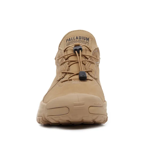 【Palladium】OFF-GRID LTH WP+快穿皮革輪胎橘標低筒防水靴-中性-焦糖(74064-227)