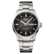【MIDO 美度】Multifort 先鋒M系列腕錶 黑灰色直紋鋼帶款42㎜-加上鍊機＆多豪禮 M6(M038.430.11.051.00)