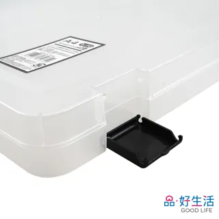 【GOOD LIFE 品好生活】日本製 透明40型 A4文件收納盒（30.7x23.5cm）(日本直送 均一價)