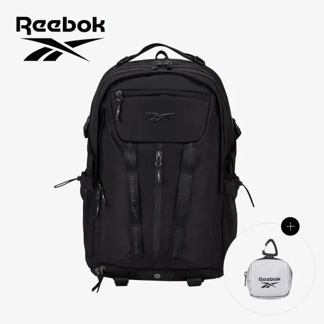 【REEBOK官方旗艦】Vector Metal logo shoebox Backpack 後背包_男/女_REBA4EY02BK