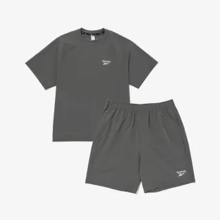 【REEBOK官方旗艦】Woven Short-Sleeve Tee and Shorts Set Package 短袖套裝_男/女_RESR4ER16G3