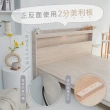 【藤原傢俬】白色戀人木芯板收納空間床組-雙抽6尺雙人加大(置物空間床架/床底+床頭+雙抽屜)