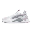 【PUMA】休閒鞋 RS-X Soft Wns 女鞋 白 灰 拼接 緩衝 運動鞋(393772-04)