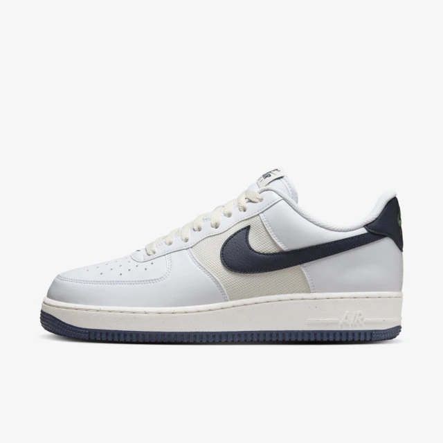 NIKE 耐吉 Air Force 1 07 NN 男 休閒鞋 運動 經典 AF1 白 曜石藍(HF4298-100)