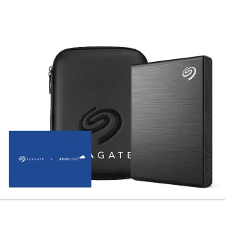 【SEAGATE 希捷】One Touch SSD 1TB 外接式固態硬碟(贈ASUS Secure Auto-Backup 1TB一年份+硬殼包)