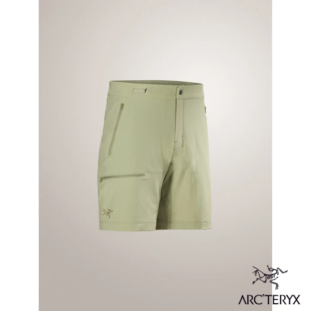 Arcteryx 始祖鳥官方直營 男 Gamma 輕量軟殼短褲(卡洛斯綠)