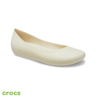 【Crocs】女鞋 布魯克林平底鞋(209384-160)