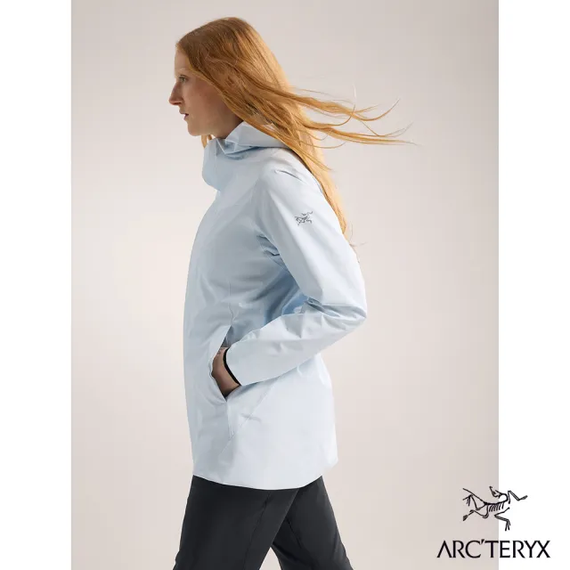 【Arcteryx 始祖鳥官方直營】女 Solano 軟殼外套(天藍)