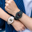 【CASIO 卡西歐】G-SHOCK x BABY-G 流行約定電子情人對錶/黑x粉(DW-5600MS-1DR+BGD-565U-4DR)