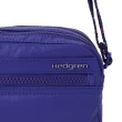 【Hedgren】INNER CITY系列 RFID防盜 迷你輕巧 側背包(摺紋藍II)