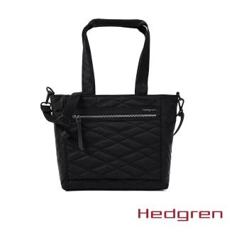 【Hedgren】INNER CITY系列 HIC433 ZOE款式 RFID防盜 托特包(菱格黑II)