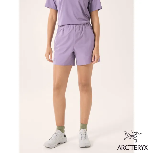 【Arcteryx 始祖鳥官方直營】女 Teplo 快乾短褲(藍香紫)