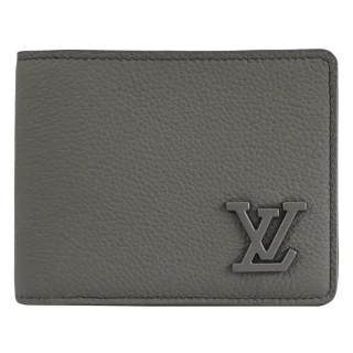 【Louis Vuitton 路易威登】LV M81734 Multiple 經典LOGO質感牛皮雙層對折5卡短夾(現貨)