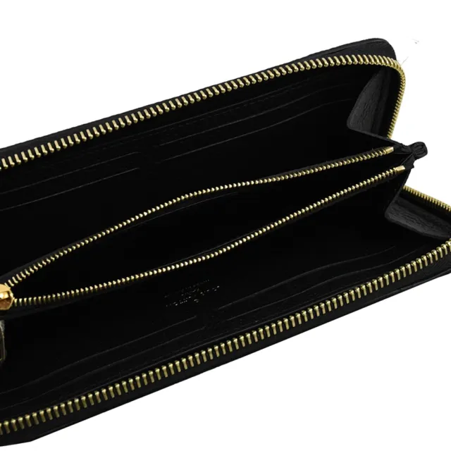 【Louis Vuitton 路易威登】LV M82338 新版經典小牛皮壓花窄版拉鍊零錢長夾(現貨)