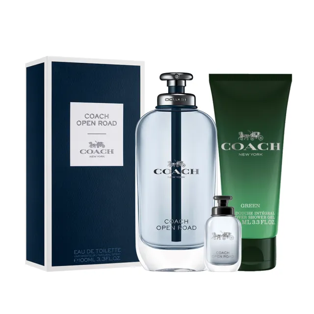 【COACH】加州公路淡香水100ml(贈隨機沐浴精100ml+小香*1.專櫃公司貨)