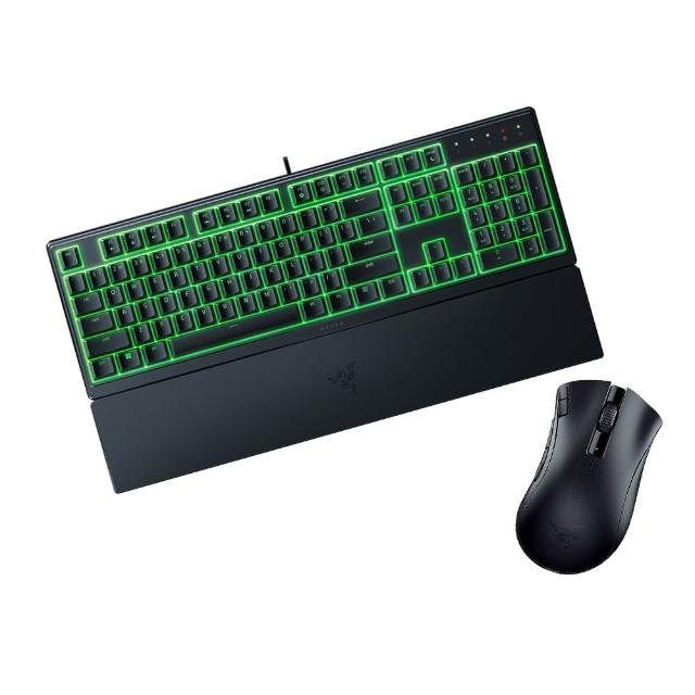 【Razer 雷蛇】鍵盤+滑鼠組合★DeathAdder V2 X HyperSpeed無線滑鼠+Ornata V3 X 鍵盤(魔物獵人適用)