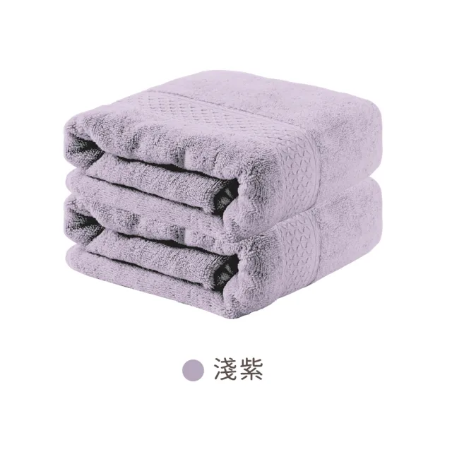 【Incare】超優質高級100%純棉厚款素色大浴巾(6入組)