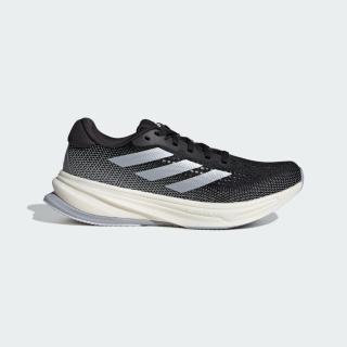 【adidas 愛迪達】慢跑鞋 女鞋 運動鞋 緩震 SUPERNOVA RISE W 黑灰 IG5837