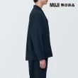 【MUJI 無印良品】男透氣彈性襯衫式外套(共3色)