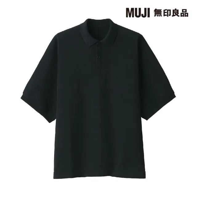 【MUJI 無印良品】MUJI Labo速乾聚酯纖維針織POLO衫(共3色)