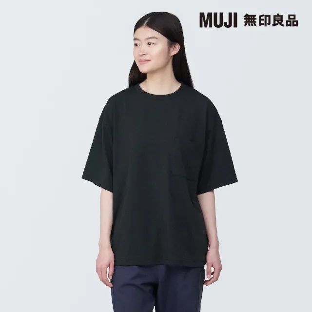 【MUJI 無印良品】MUJI Labo聚酯纖維抗汙吸汗速乾圓領短袖T恤(共5色)