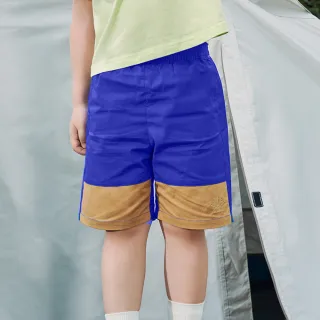 【GAP】男幼童裝 Logo鬆緊短褲-藍色(466595)