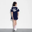 【GAP】女童裝 Logo翻領短袖短裙家居套裝-海軍藍(465409)