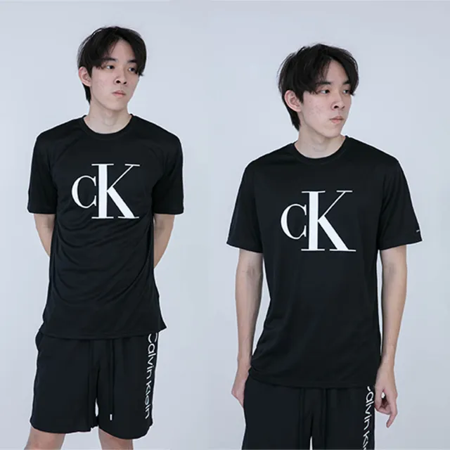 【Calvin Klein 凱文克萊】防曬衣 速乾衣 CK短T  短袖 Calvin Klein 抗UV  T恤 排汗衫 素T(短t)