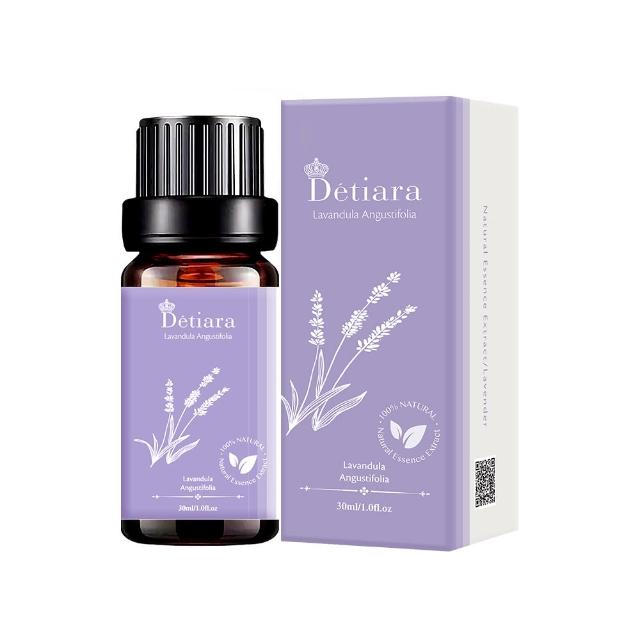 【妍選洋行】Detiara 100%天然香氛晶萃 真正薰衣草精油30ml*1瓶(薰衣草精油)