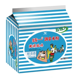 統一 統一調合米粉肉燥風味5入/組